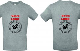 Tee Shirt - 145g/m² - Sérigraphie  2 COULEURS