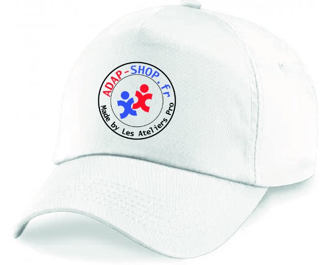 Casquette Adulte - Couleur Blanche-adap-shop